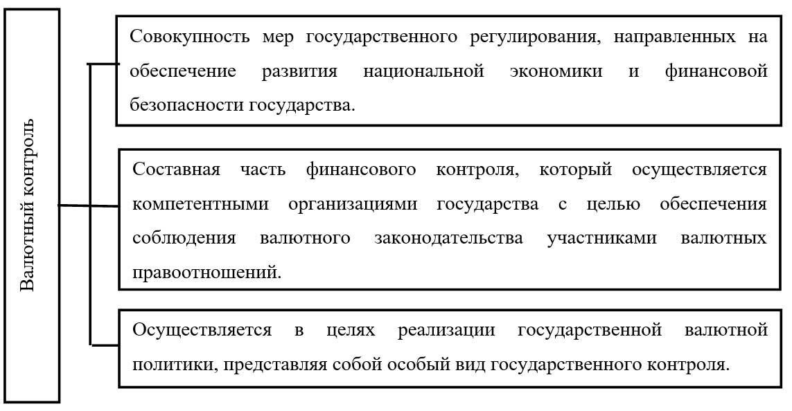 Сущностные характеристики понятия валютного контроля